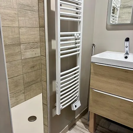 L'estanot Est Un T2 De 45 M2 Equipe D'une En Mezzanine Et D'un Vrai Lit Dans Un Large Salon, Cuisine Equipe, Parking Privee, Proche Du Centre Thermale Et Des Commerces Διαμέρισμα